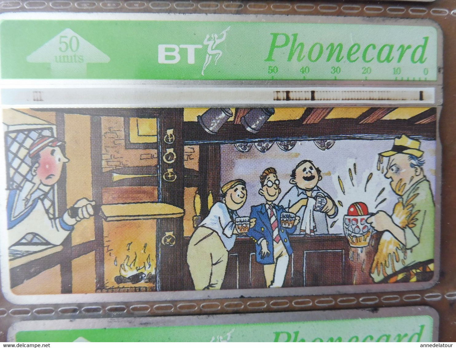 10  Phonecard    BT  (British Telecom)  ---> Radio Times,  and so and   ( origine Royaume Uni ) (United Kingdom )