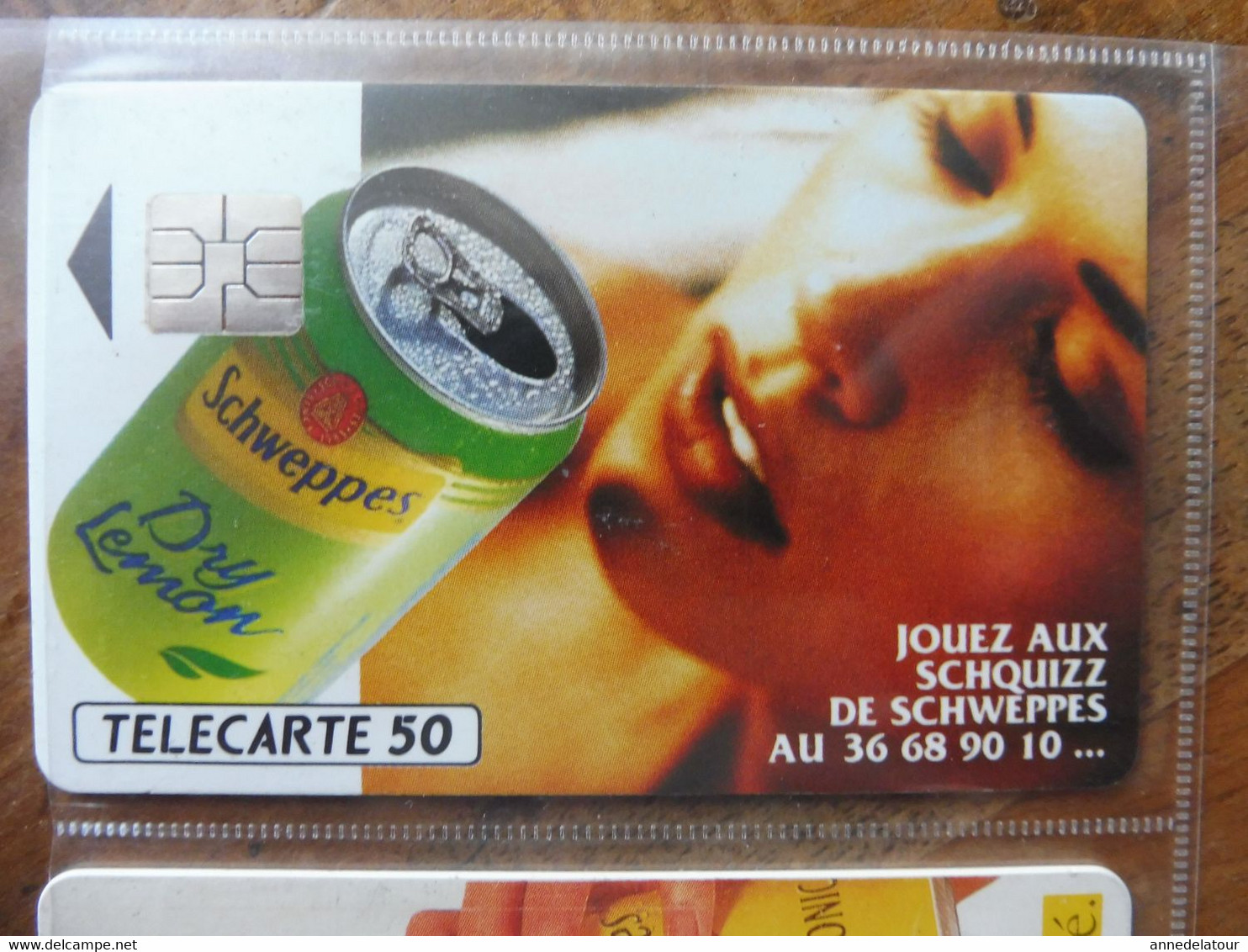 10  Télécartes  FRANCE TELECOM   Avec Publicité Pour Les Boissons (  Schweppes , Orangina , ) - Pubblicitari