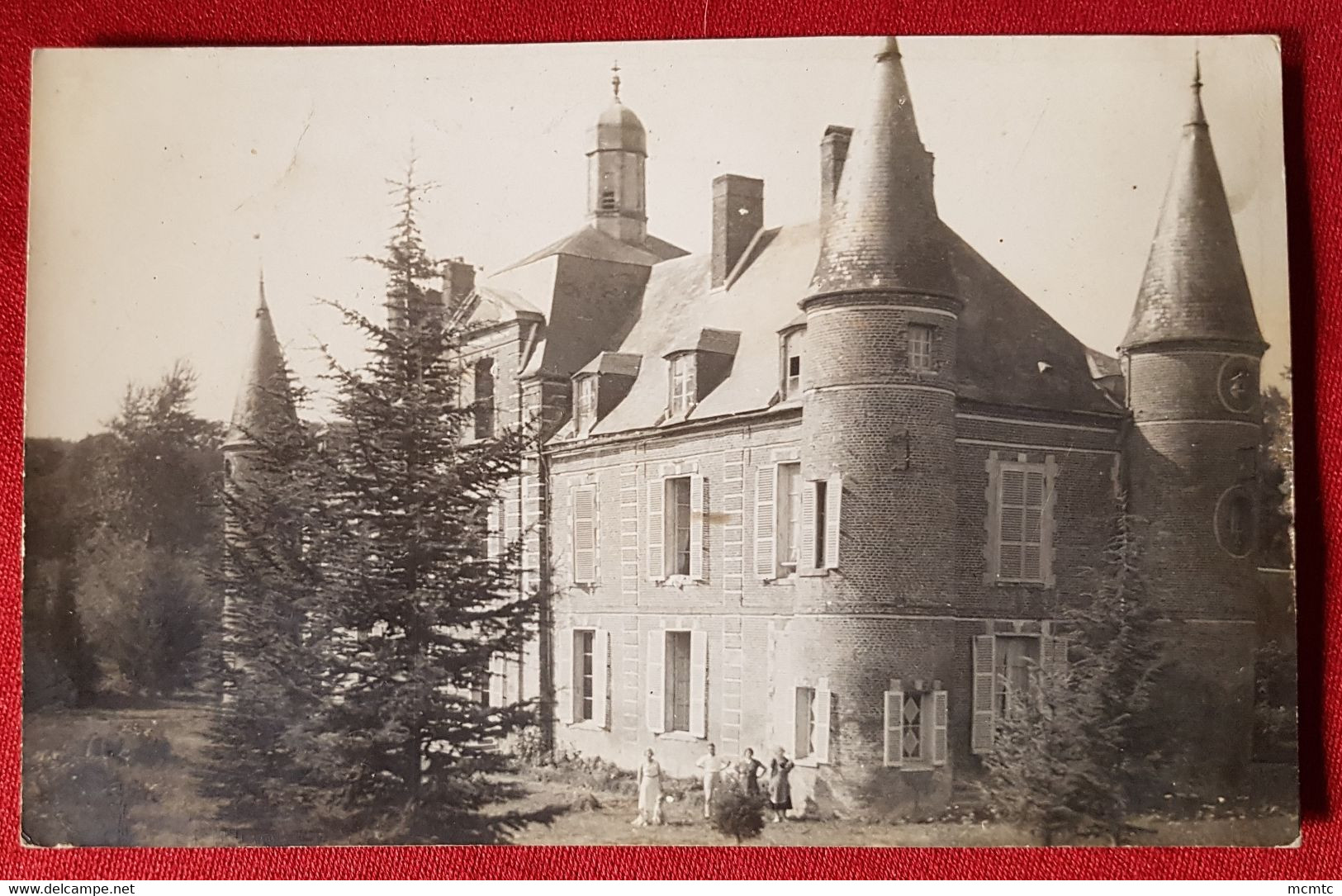 Carte  Photo - Marseille En Beauvaisis  - Château - Marseille-en-Beauvaisis