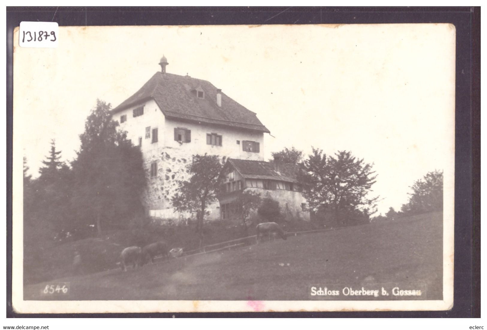 SCHLOSS OBERBERG BEI GOSSAU - TB - Gossau