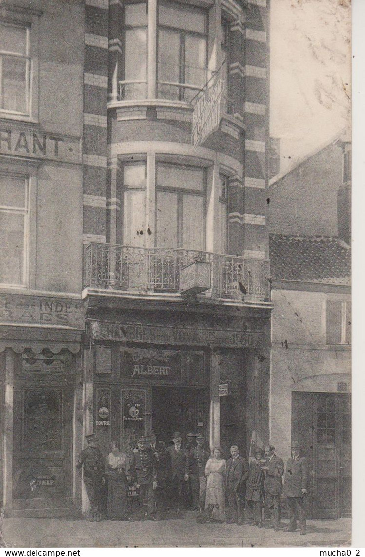 BRUXELLES - HOTEL DU HAINAUT - 50 RUE DE TREVES - Cafés, Hoteles, Restaurantes