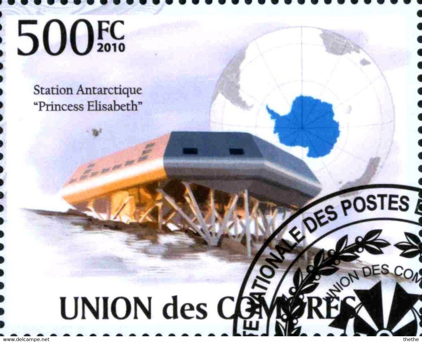 COMORES - Station Antarctique "Princess Elisabeth" - Comores (1975-...)