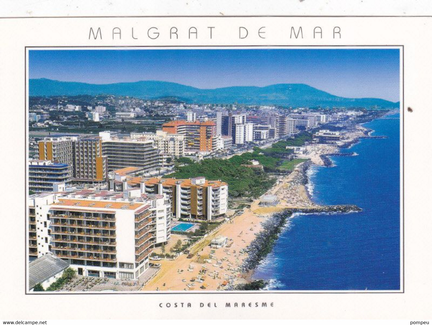 QN - Lote 9 Cartes   - MALGRAT DE MAR - Costa Del Maresme - ESPANA - 5 - 99 Cartes