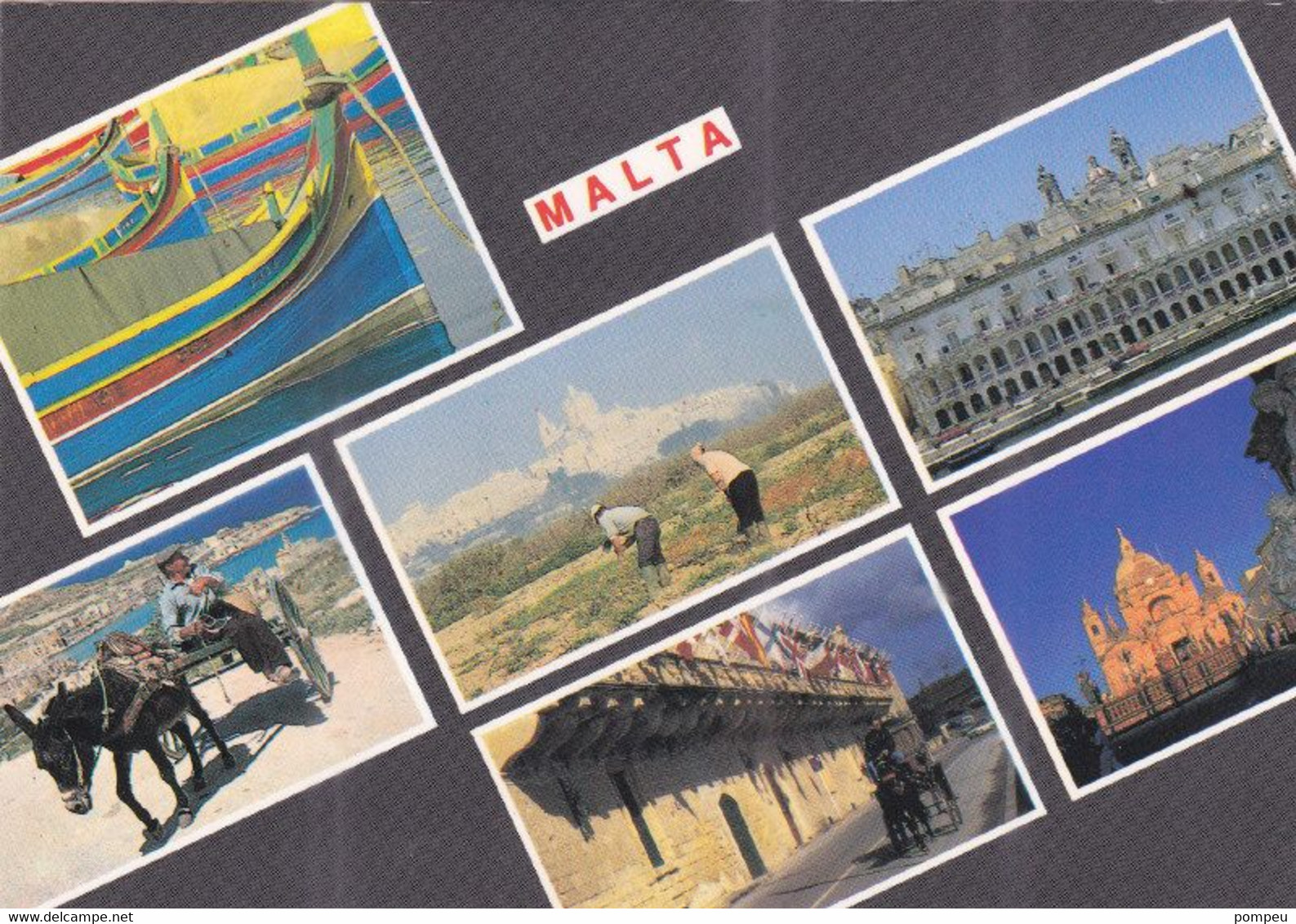 QN - Lote 5 Cartes   - MALTA - 5 - 99 Cartes