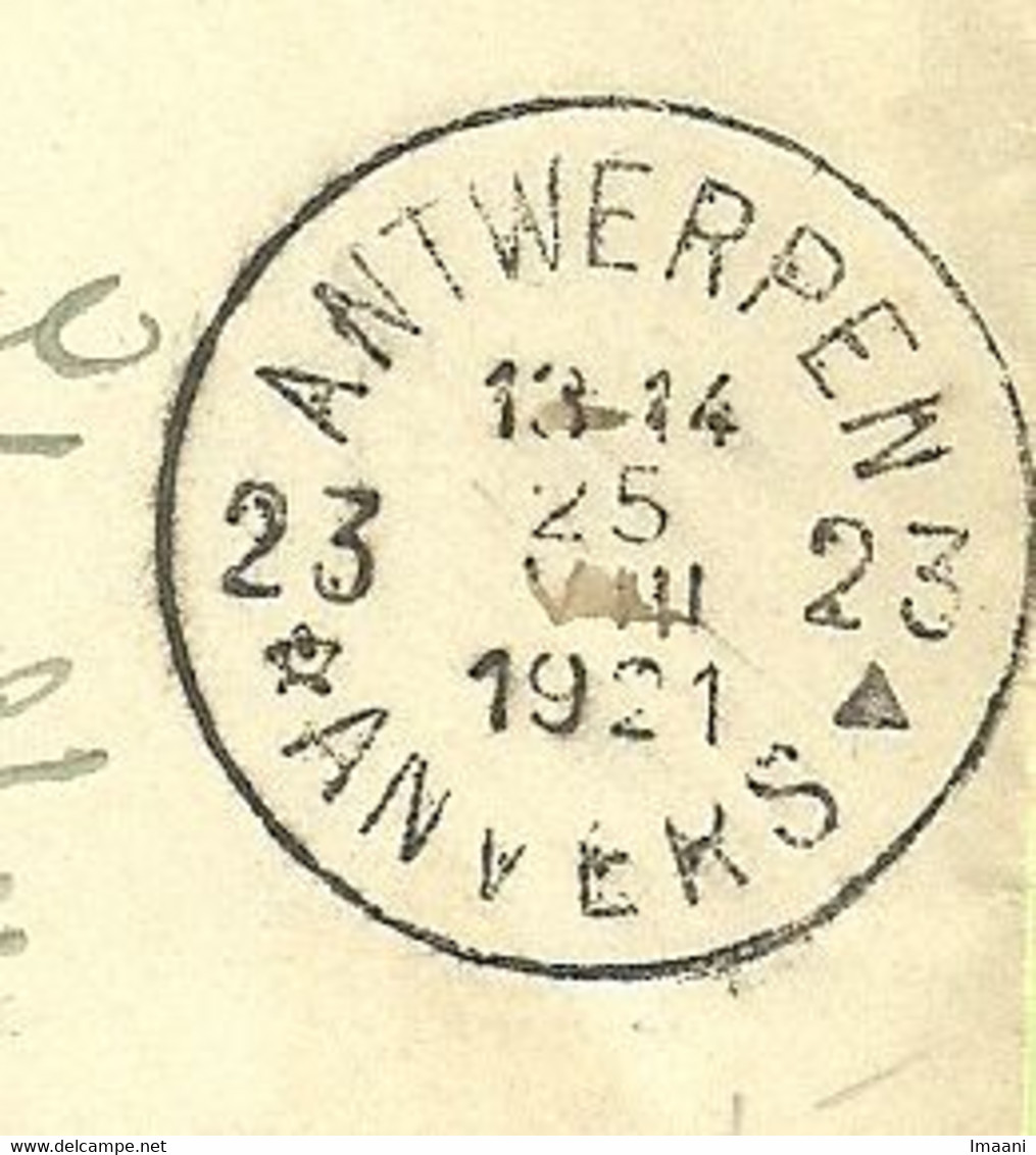 164+166+182 (Dendermonde) Op Brief Aangetekend Postagentschapstempel (Agence) * ANTWERPEN 23 *  (B3892) - Brieven En Documenten