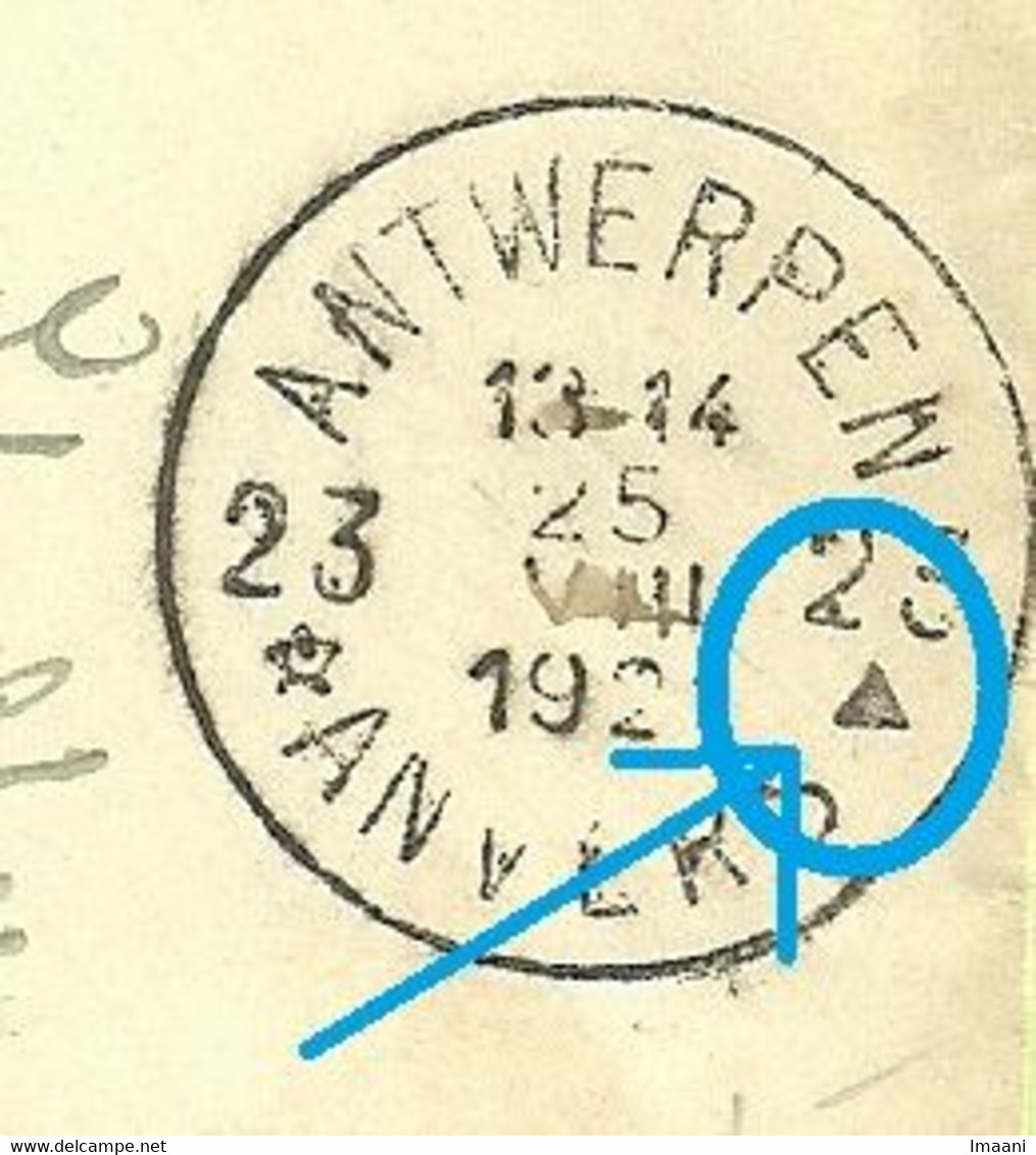 164+166+182 (Dendermonde) Op Brief Aangetekend Postagentschapstempel (Agence) * ANTWERPEN 23 *  (B3892) - Brieven En Documenten