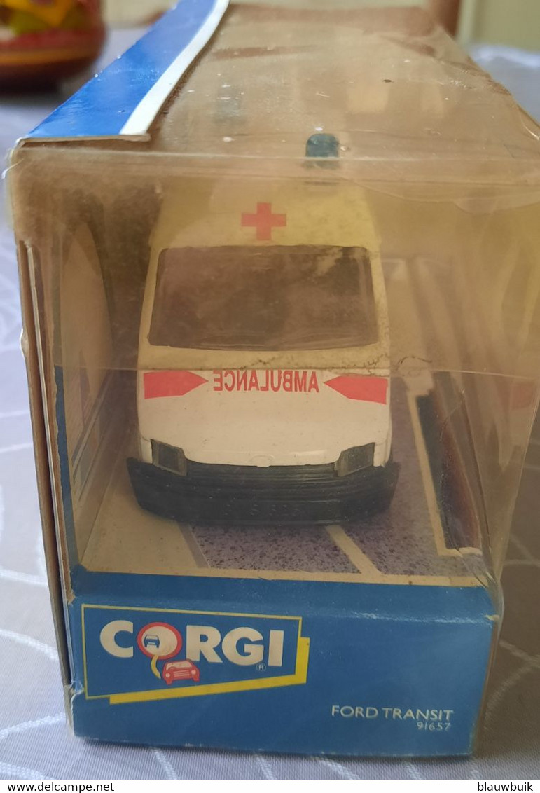 Corgi Classics 91657 1991 Ford Transit "Het Belgische Rode Kruis" - Corgi Toys