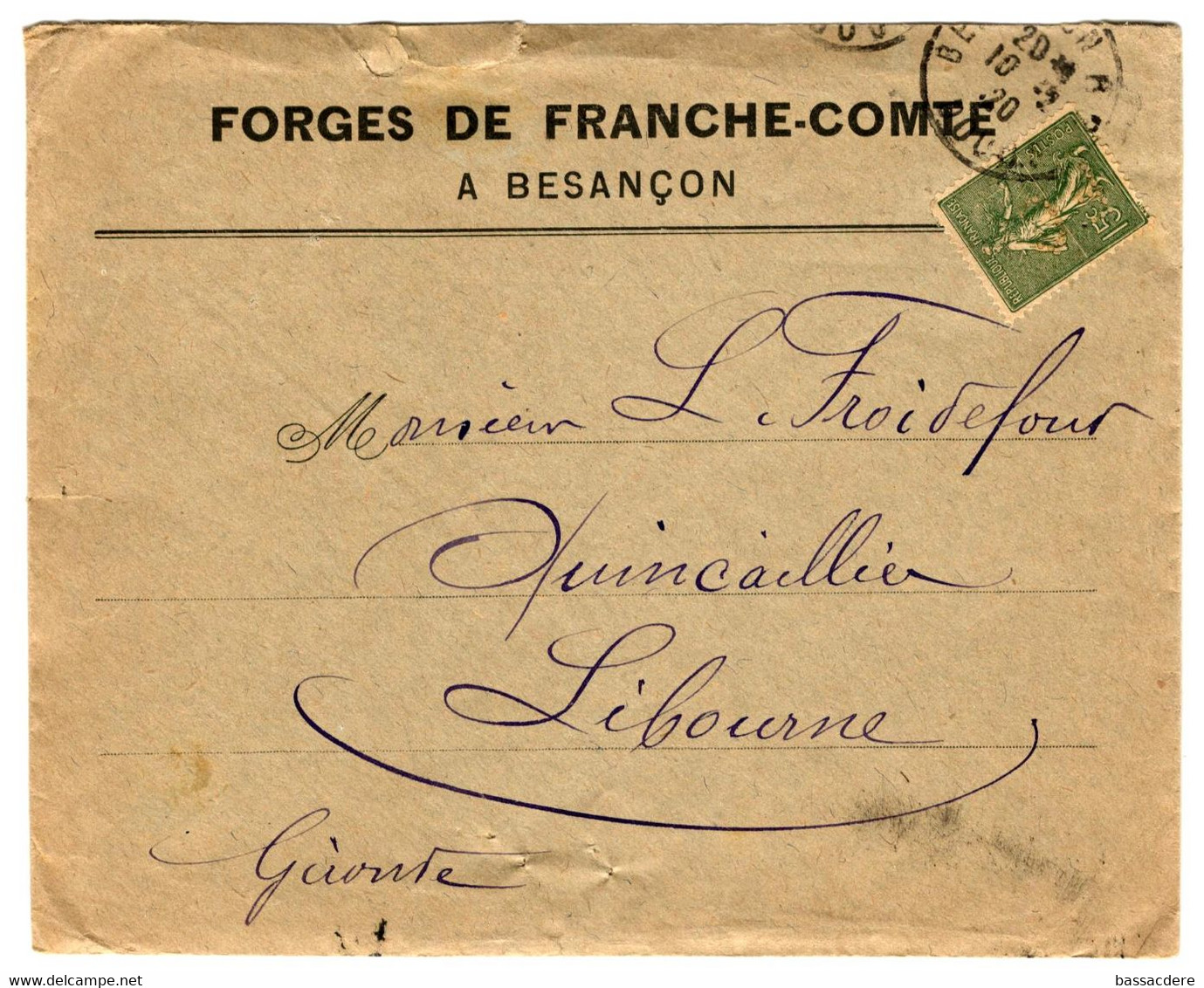 49265 - FORGES DE  FRANCHE COMTE - 1877-1920: Période Semi Moderne