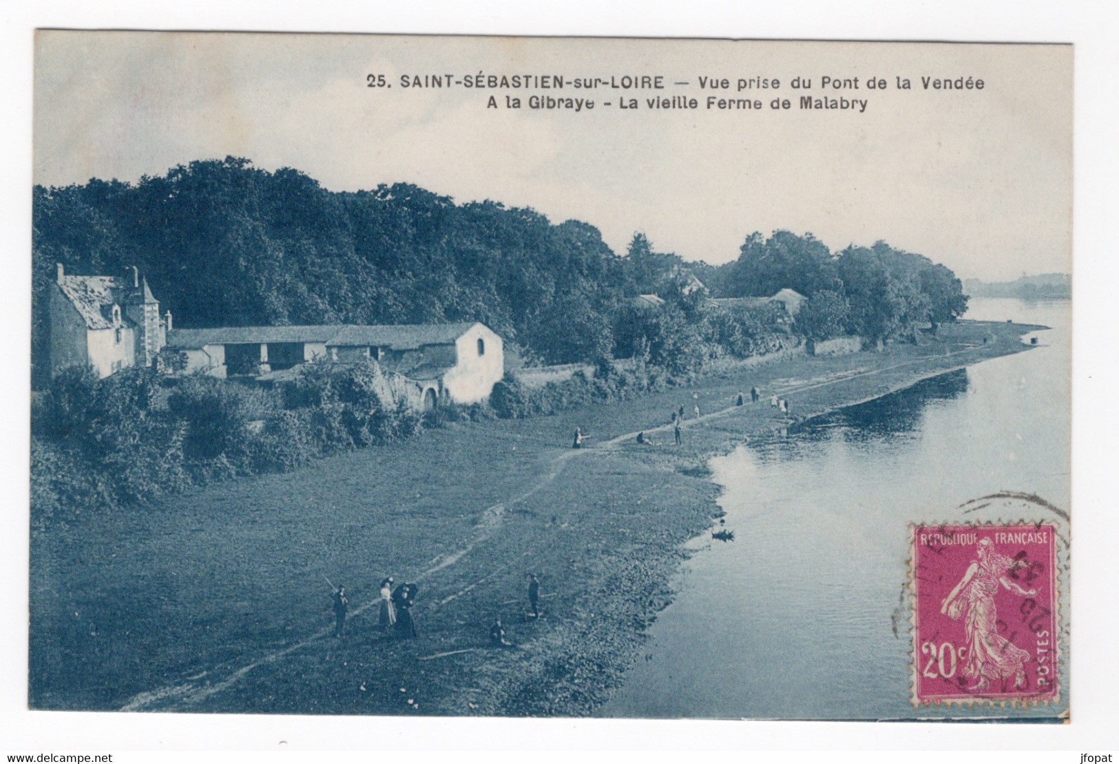 44 LOIRE ATLANTIQUE - SAINT SEBASTIEN SUR LOIRE A La Gibraye, La Vieille Ferme De Malabry - Saint-Sébastien-sur-Loire