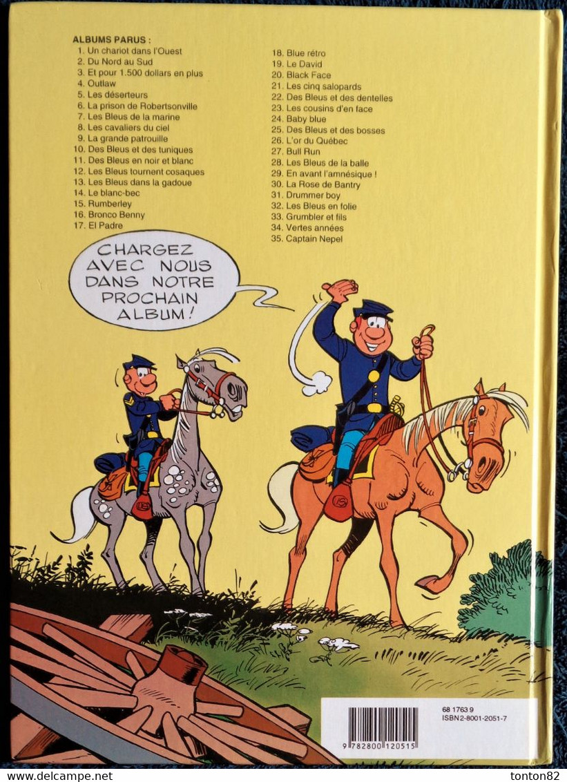 Les Tuniques Bleues N° 35 - " Captain Nepel " - ( E.O. 1993 ) . - Tuniques Bleues, Les