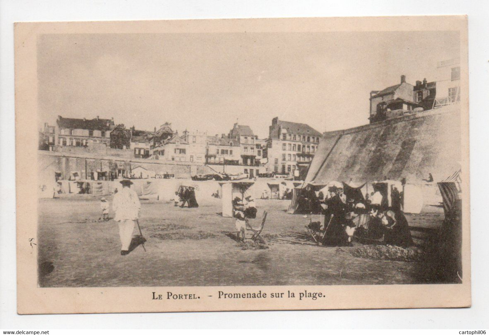 - CPA LE PORTEL (62) - Promenade Sur La Plage - - Le Portel