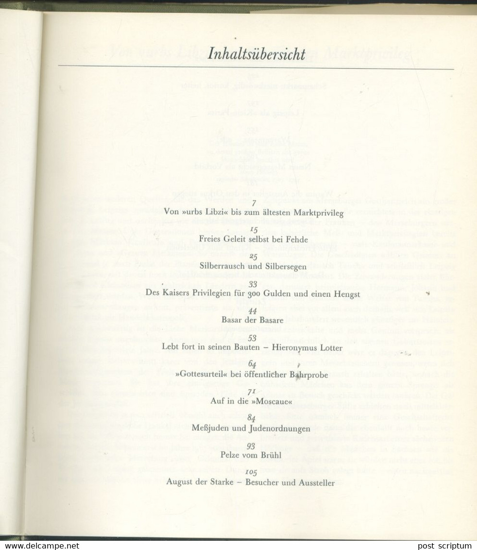 Livre -  Lipsia Und Merkur - Leipzigund Seine Messen - Sonstige & Ohne Zuordnung