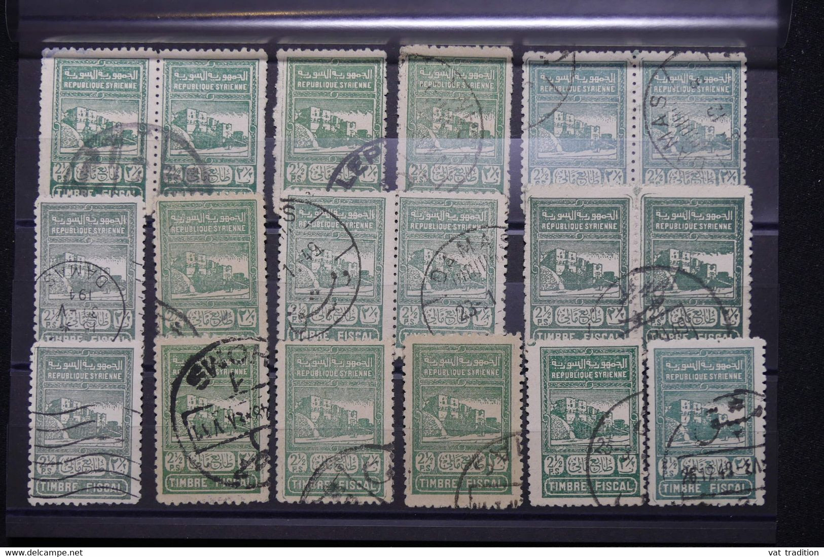 SYRIE - Lot De 18 Timbres Oblitérés - Fiscaux  , à Voir - L 101177 - Syria