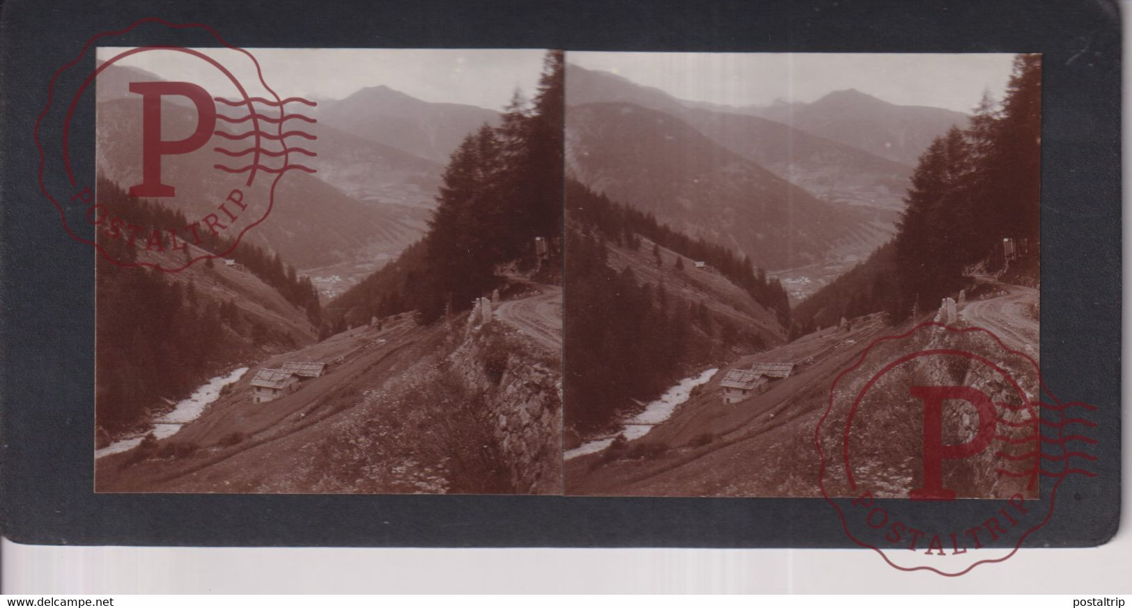 SULDENTHAL Österreich  AUSTRIA TIROL TYROL  GOMAGOI STELIRO PASS +-17*9CM ESTEREOSCOPICA STEREOSCOPIC Francestereo - Plaatsen