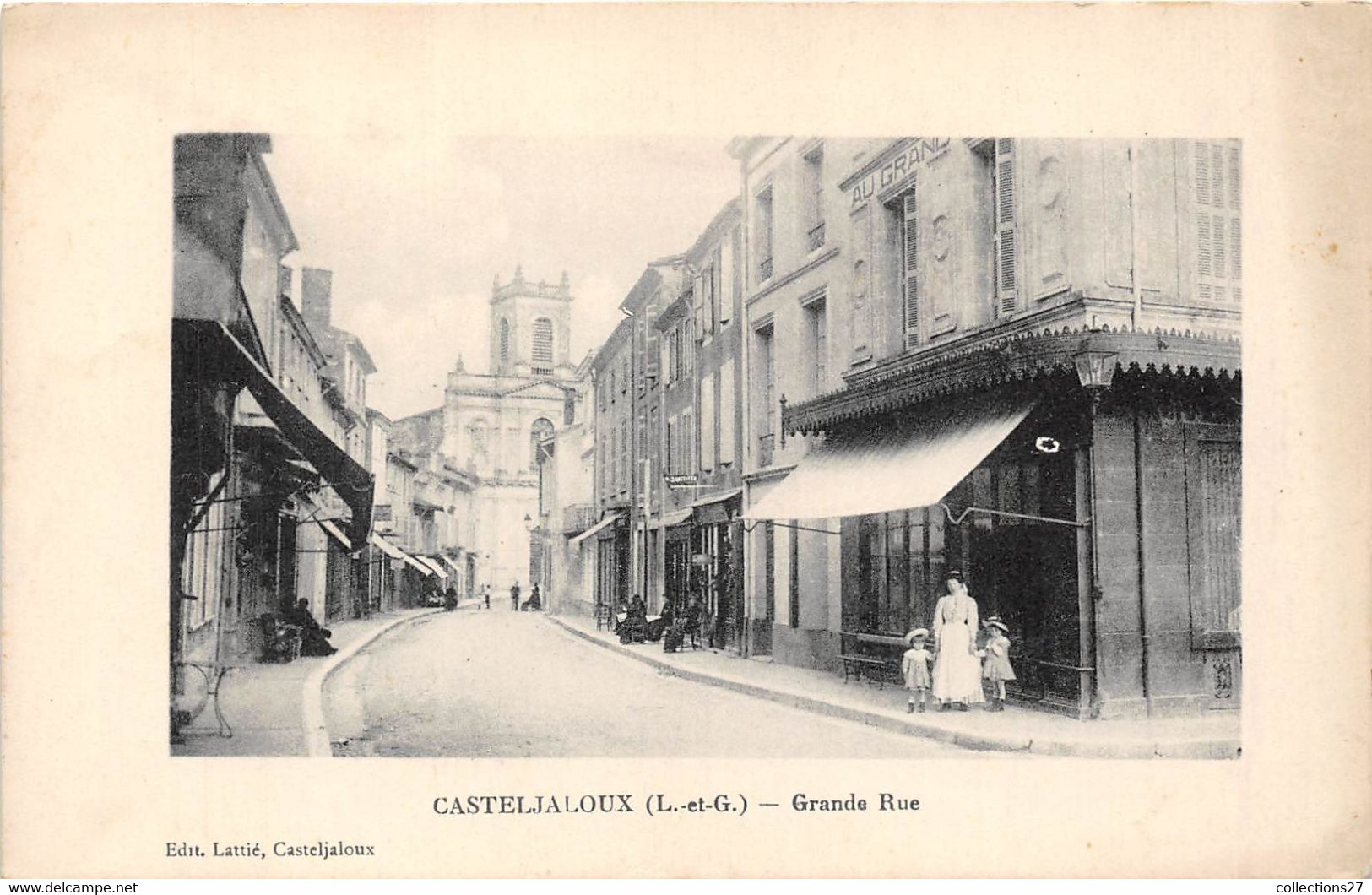 47-CASTEJALOUX- GRANDE RUE - Casteljaloux