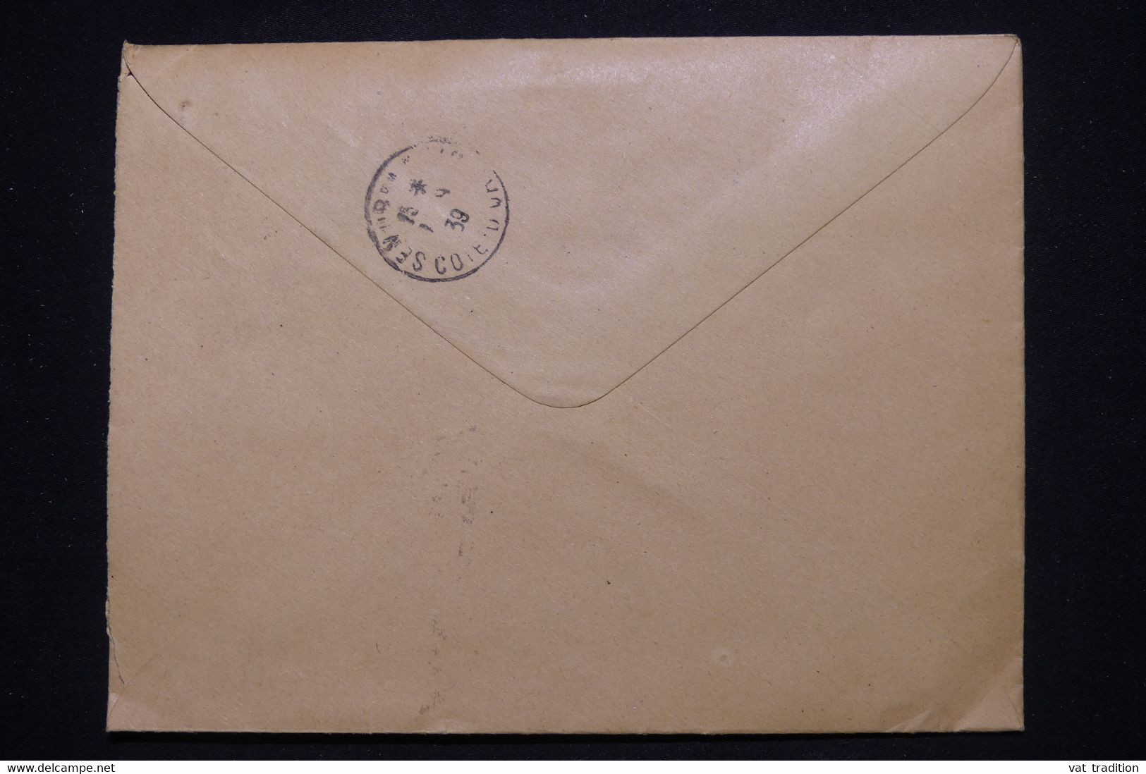 MONACO - Enveloppe En Recommandé Pour La France En 1939, Affranchissement Stade Louis II  - L 101202 - Lettres & Documents
