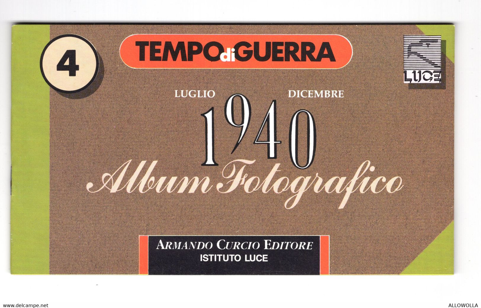 12887 " TEMPO DI GUERRA-ALBUM FOTOGRAFICO-1939/1945-ARNALDO CURCIO EDITORE-ISTITUTO LUCE-12 LIBRETTI IN COFANETTO " - Guerra 1939-45
