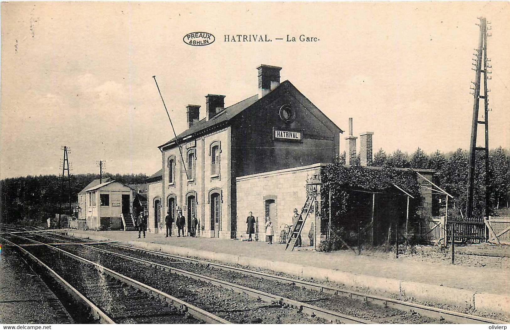 Belgique - Saint-Hubert - Hatrival - La Gare - Saint-Hubert