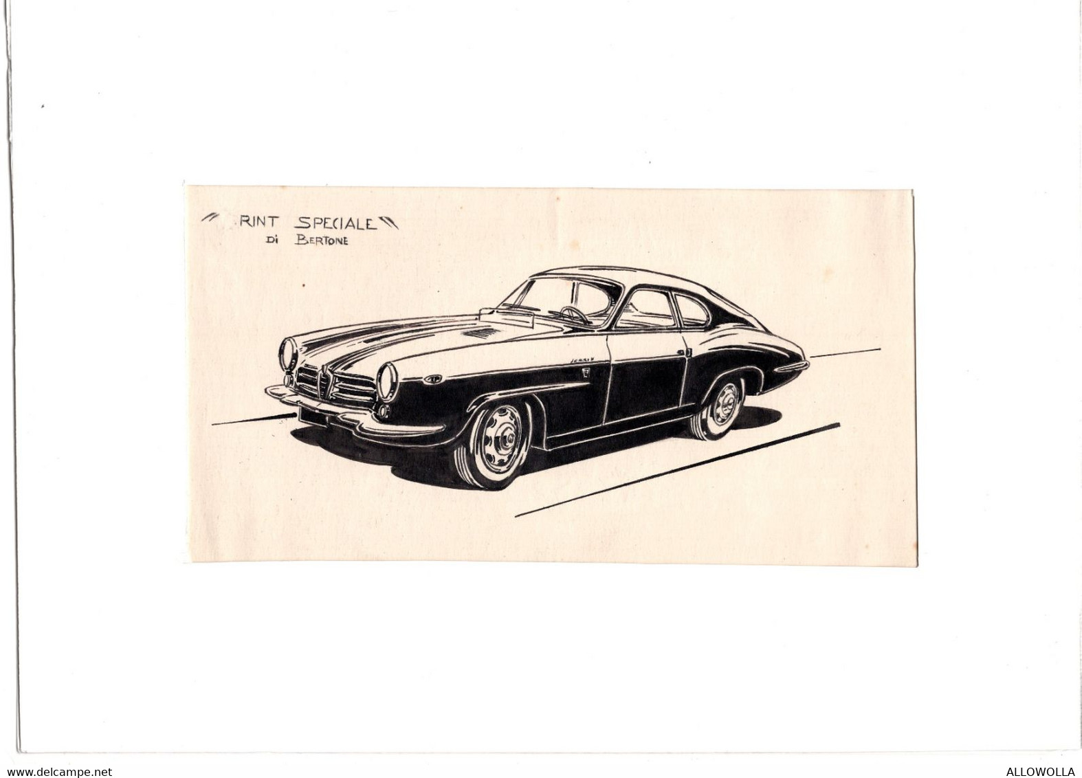 12890 " DISEGNO ALFA ROMEO GIULIETTA SPRINT SPECIALE " - Tools