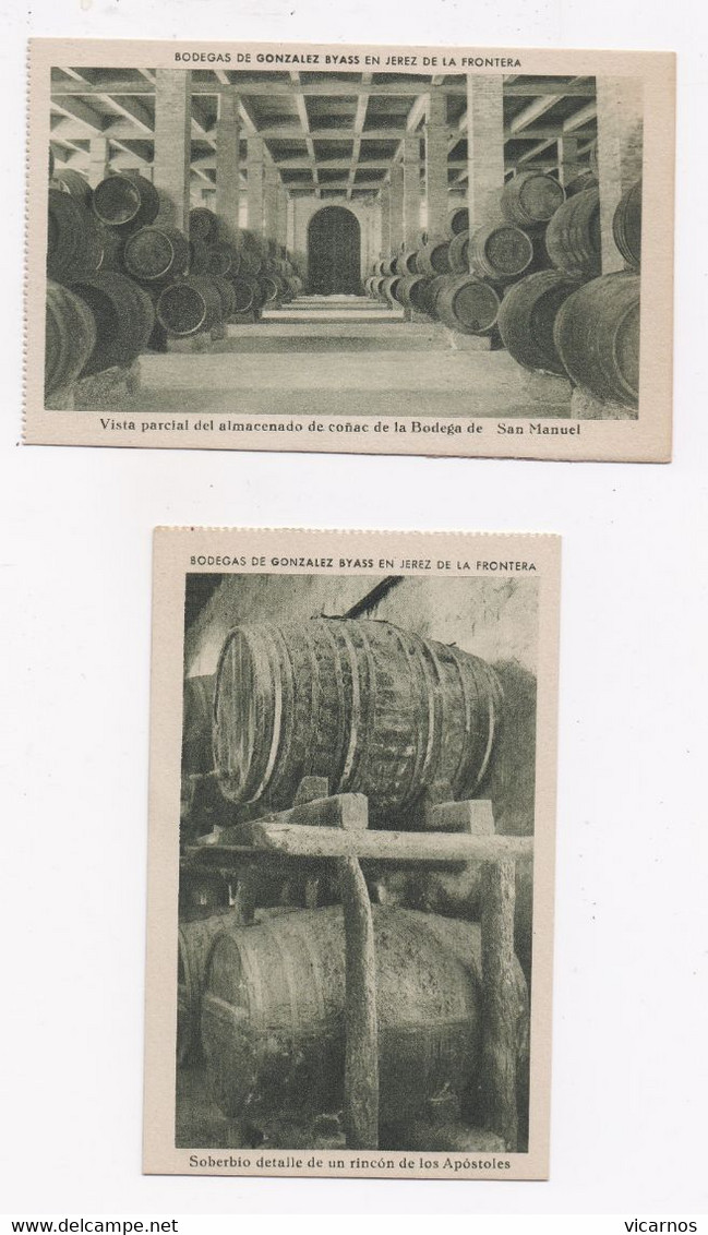 CP ESPAGNE Bodegas De Gonzales Byass En Jerez De La Frontera Serie De 10 Cartes - 5 - 99 Cartes