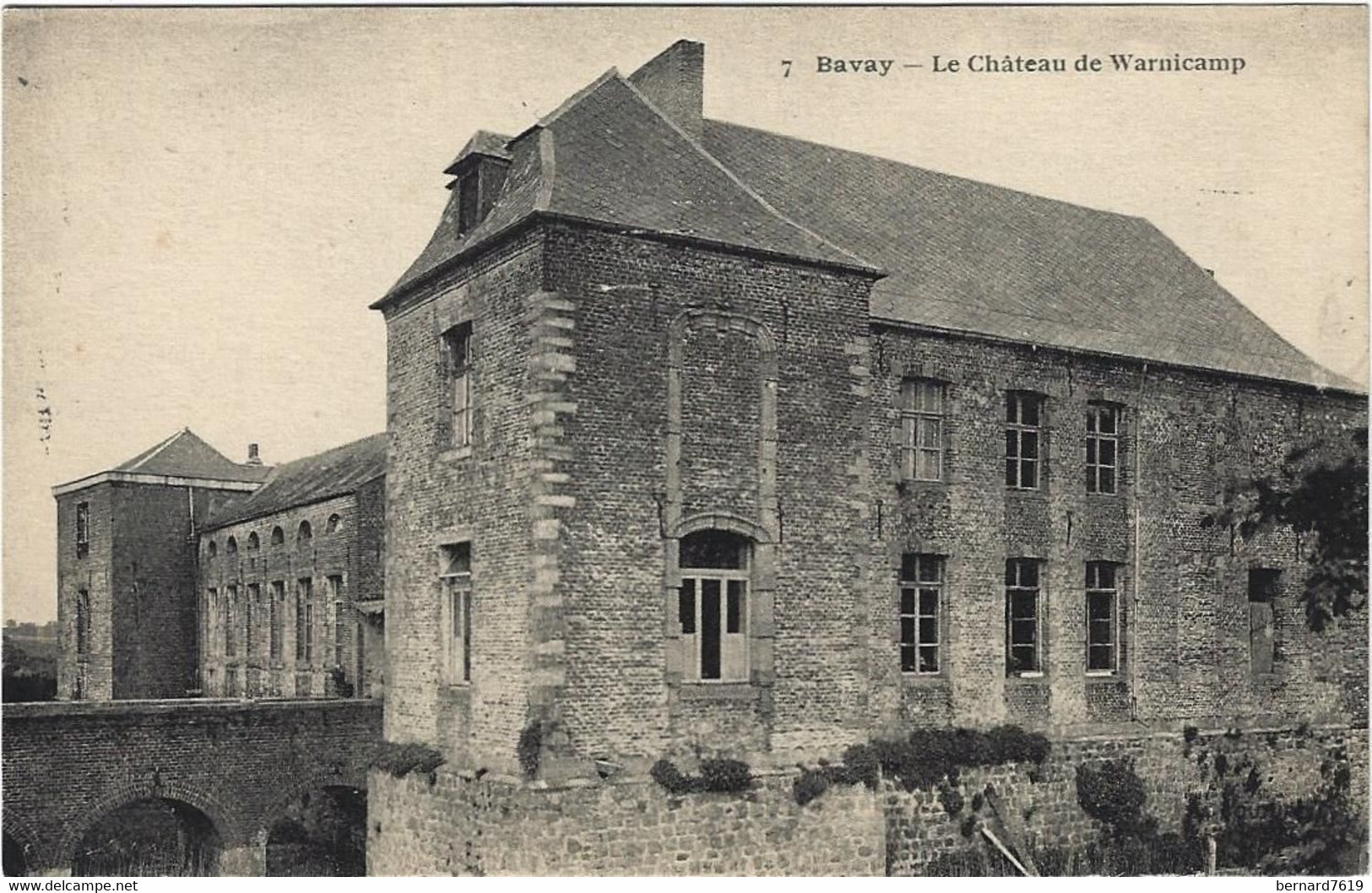 59     Bavay  -  Le Chateau De Warnicamp - Bavay