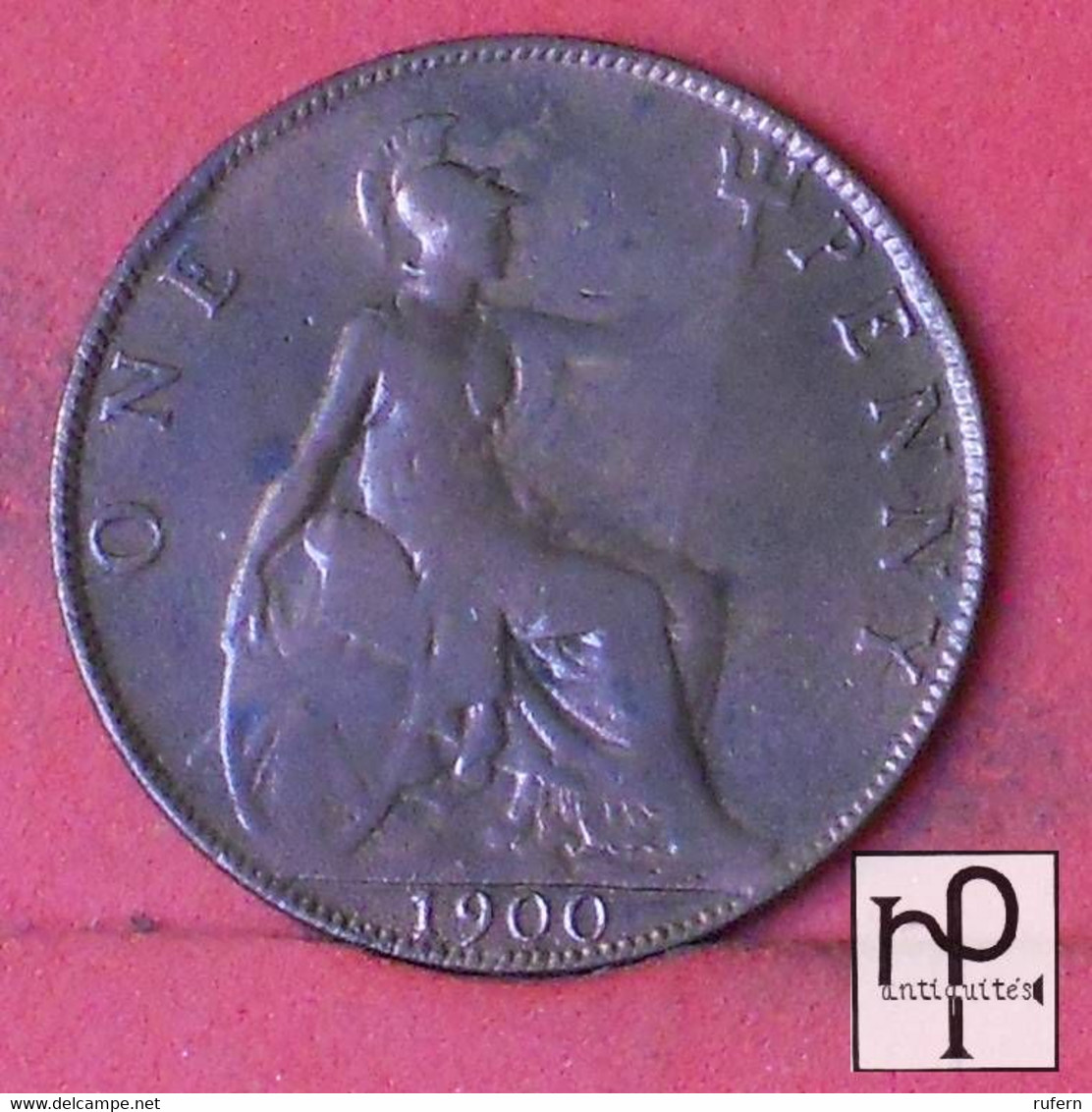 GREAT BRITAIN 1 PENNY 1900 -    KM# 790 - (Nº43903) - D. 1 Penny