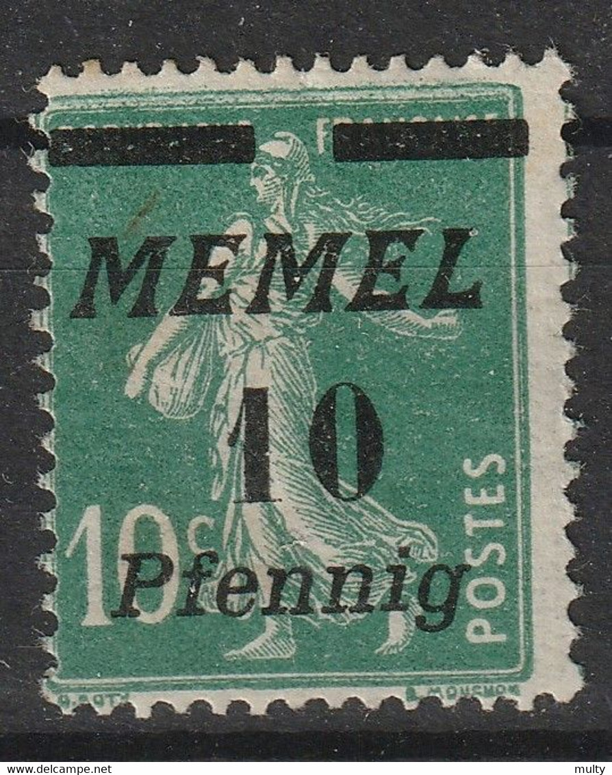 Memel Y/T 47 (*) - Unused Stamps