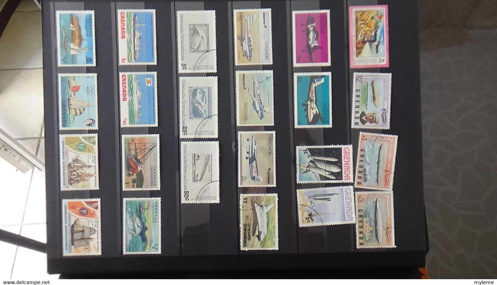 V65 Collection de timbres en majorité oblitérés de différents pays dont Ethiopie ...  A saisir !!!