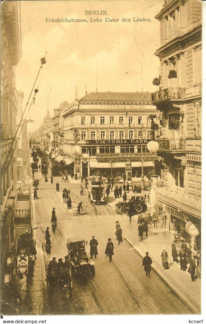 CP De BERLIN " Friedrichstrasse , Ecke Unter Den Linden " - Prüm