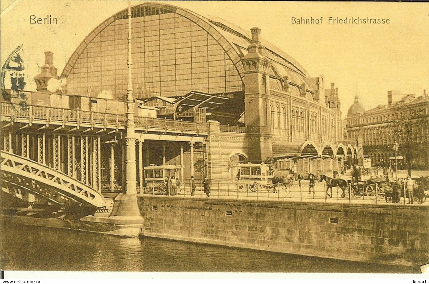 CP De BERLIN " Bahnhof Friedrichstrasse " - Prüm