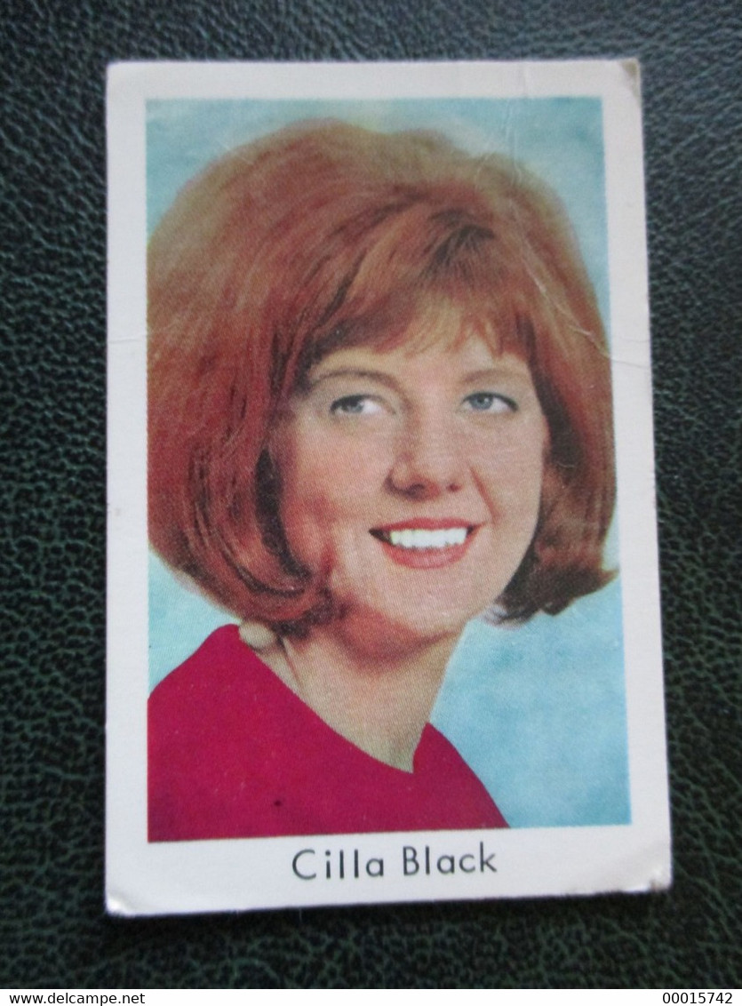 TRADE CARD - CILLA BLACK   D-0133 - Sonstige & Ohne Zuordnung