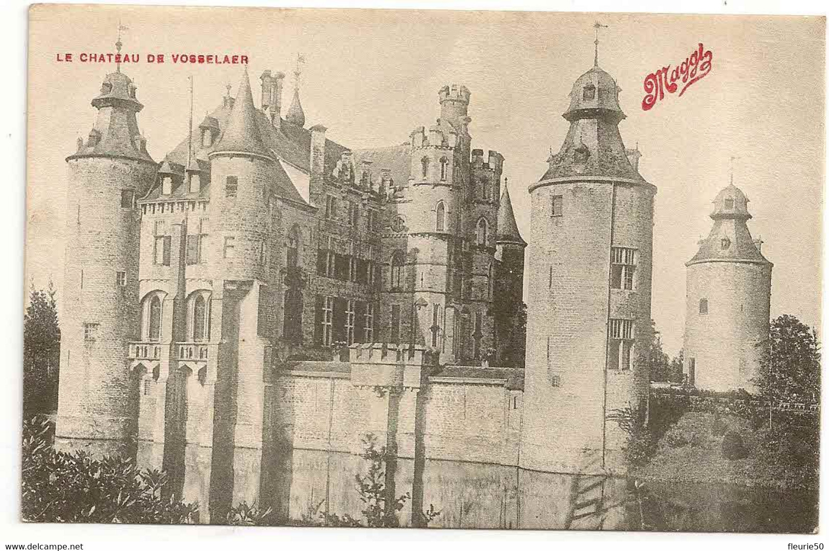 Le Château De VOSSELAER. Publicité Maggi. - Vorselaar