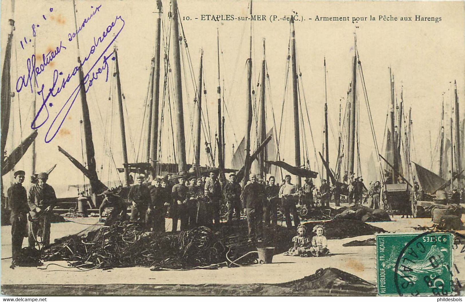 PAS DE CALAIS  ETAPLES SUR MER  Armement Pour La Peche Aux Harengs - Etaples