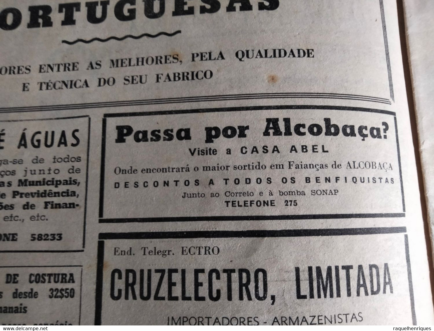 JORNAL O BENFICA - 28 de FEVEREIRO 1954 - NUMERO 587 - BODAS DE OURO - 2 JORNAIS 63 PAGINAS - RARO