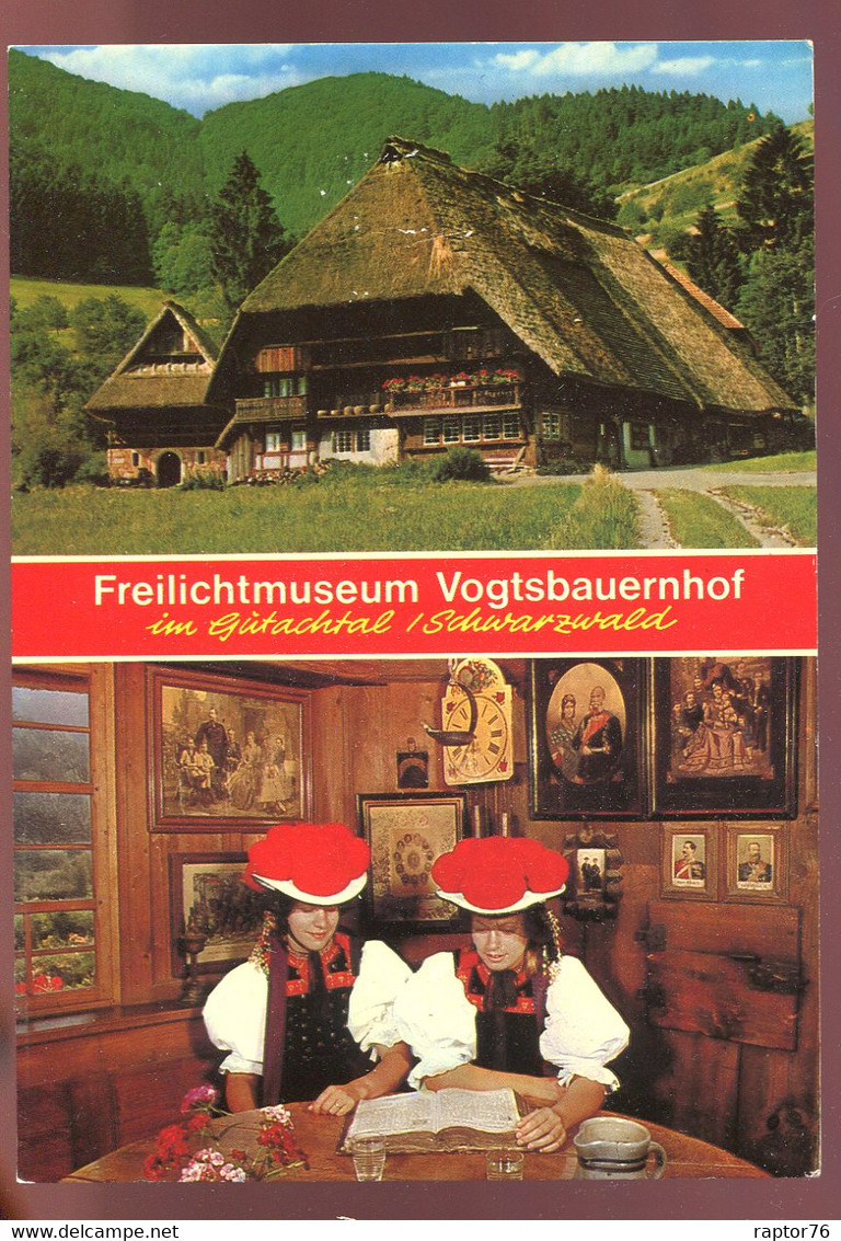 CPM Allemagne GUTACH Freilichtmuseum Vogtsbauernhof Multi Vues - Gutach (Schwarzwaldbahn)