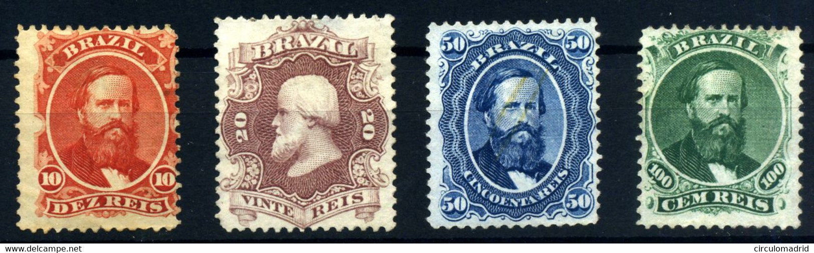 Brasil Nº 23/25, 27. Año 1866 - Unused Stamps