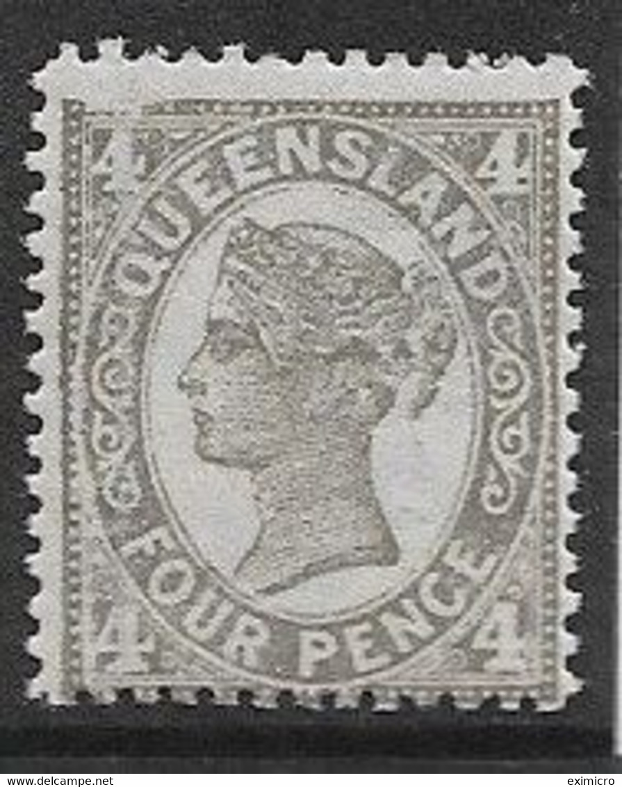 QUEENSLAND 1909 4d Die I  SG 294 UNMOUNTED MINT/VERY LIGHTLY MOUNTED MINT ?? Cat £25 - Mint Stamps