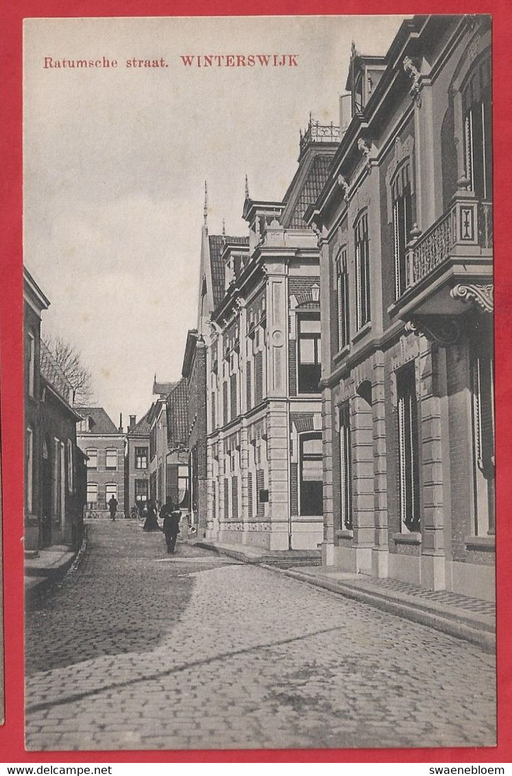 NL.- WINTERSWIJK. RATUMSCHE STRAAT. Uitgave G.J. Albrecht. - Winterswijk