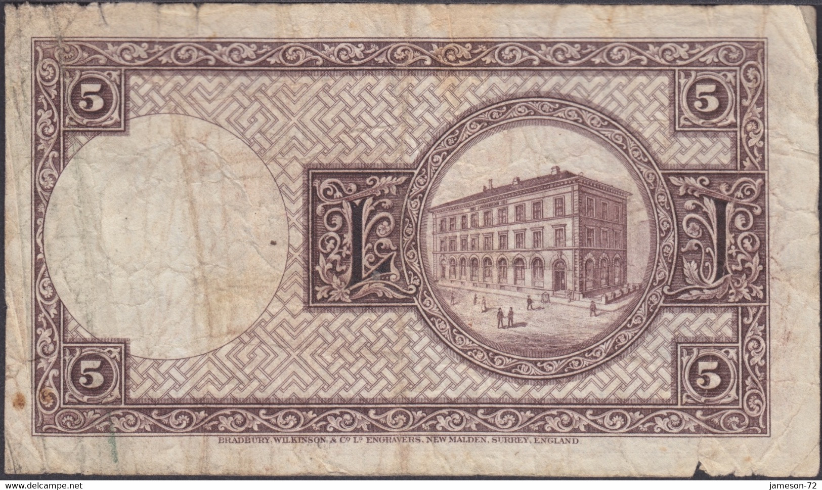 ICELAND - 5 Kronur L. 1928 P# 27b Europe Banknote - Edelweiss Coins - Islande