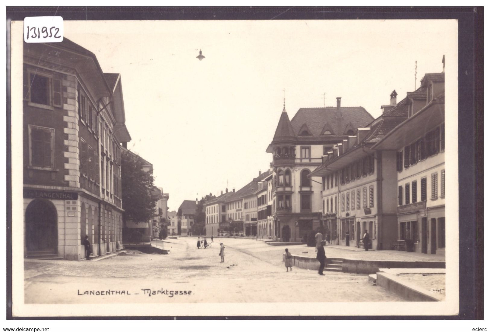 LANGENTHAL - MARKTGASSE - TB - Langenthal