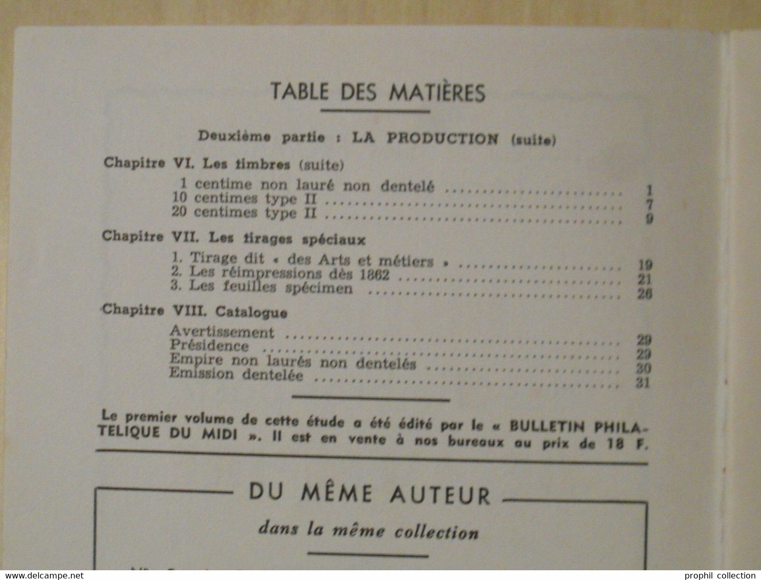 LIVRE FASCICULE " HISTOIRE DES TIMBRES-POSTE DE L'EMPIRE VOL. 2 " FROMAIGEAT - ETUDE 93 Par LE MONDE DES PHILATÉLISTES - Philately And Postal History