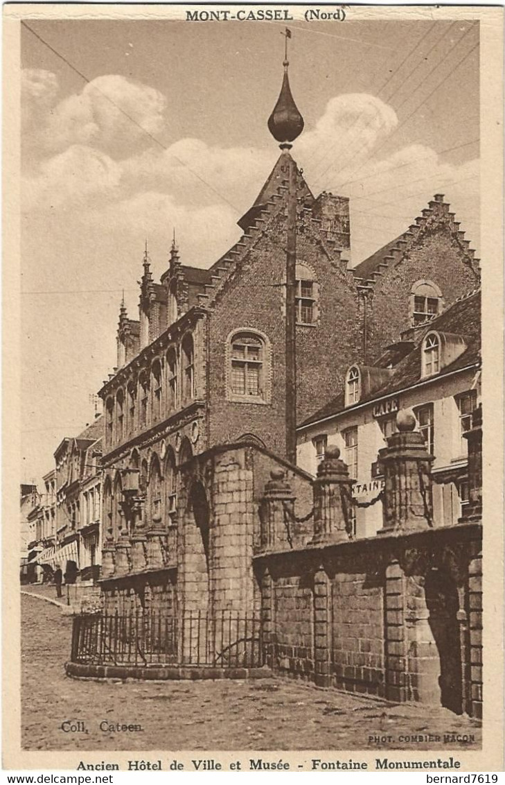 59   Cassel - Ancien Hotel De Ville Et Musee - - Fontaine Monumentale - Cassel