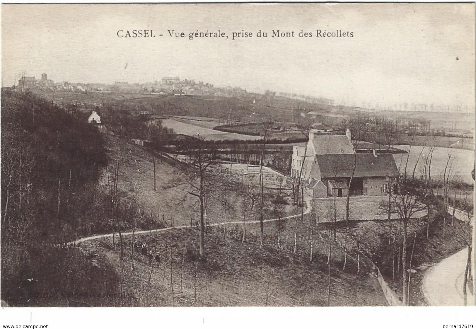 59   Cassel -     Vue  Generale  Prise Du Mont Des Recollets - Cassel