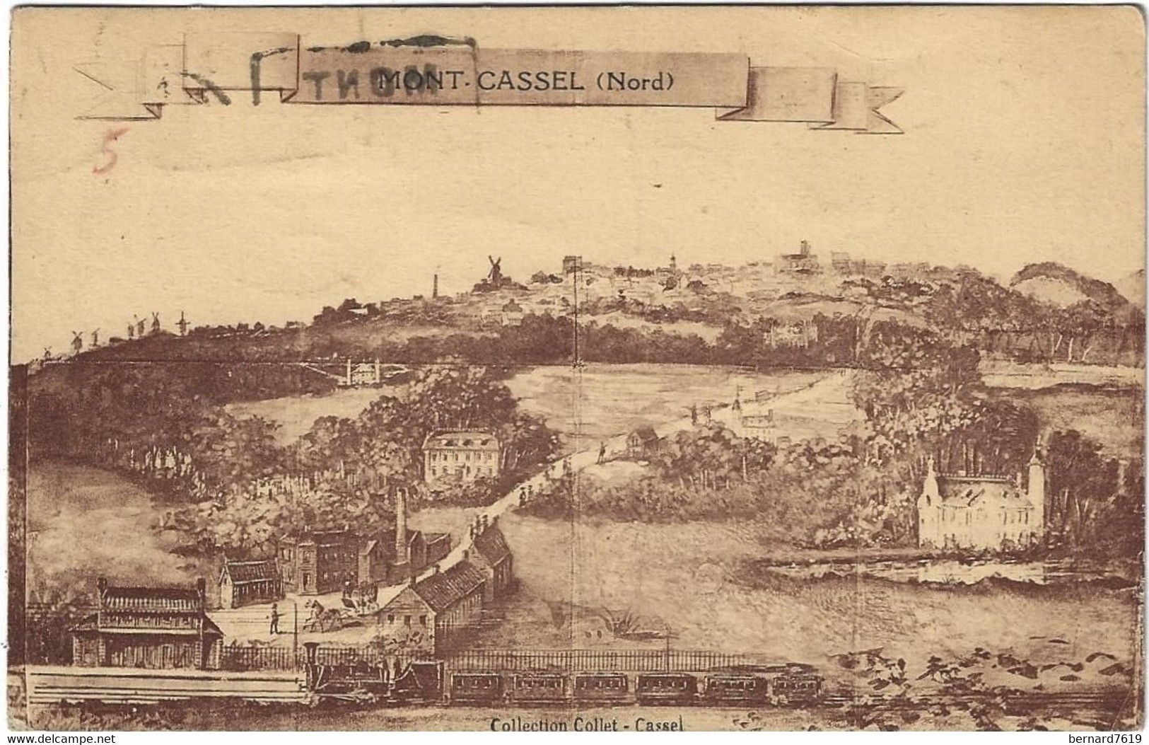 59    Mont  Cassel   -    - Vue - Cassel