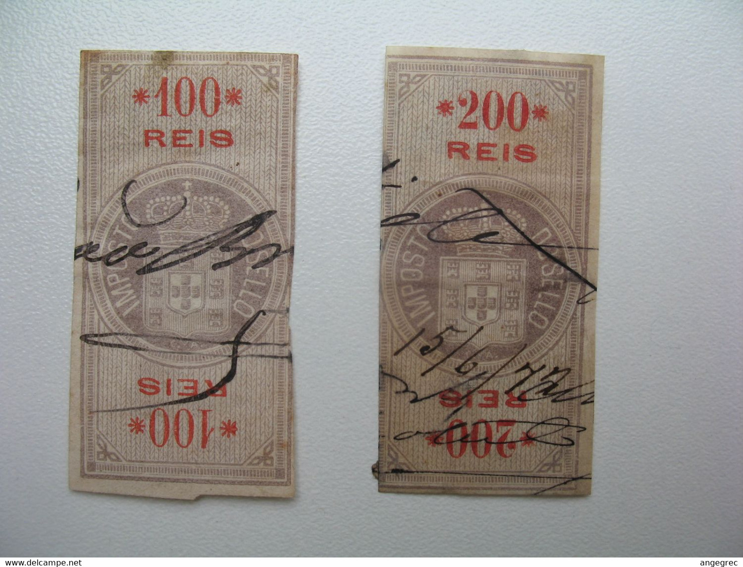 Fiscaux Lot   Stamp Duty   Steuermarken    Sellos Ficales  Selos Fiscais  Portugal     à Voir - Used Stamps