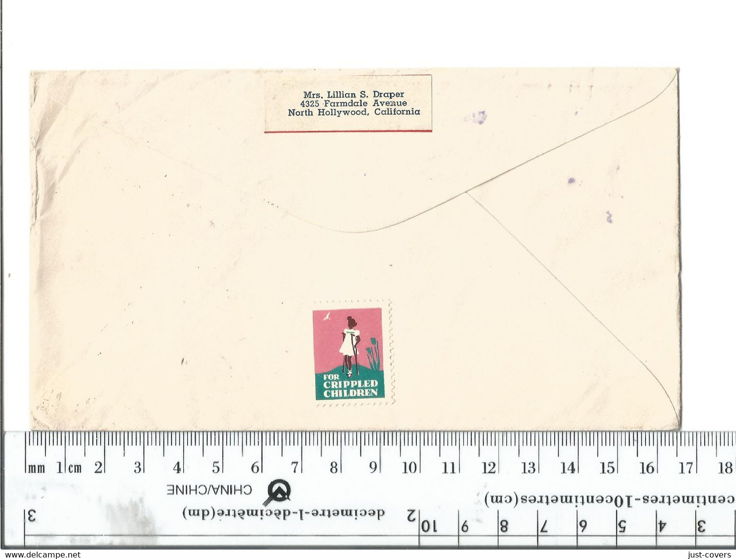 New Zealand Non Cachet FDC Wellington To North Hollywood Calif  Oct 1 1945....................(Box 5) - Lettres & Documents