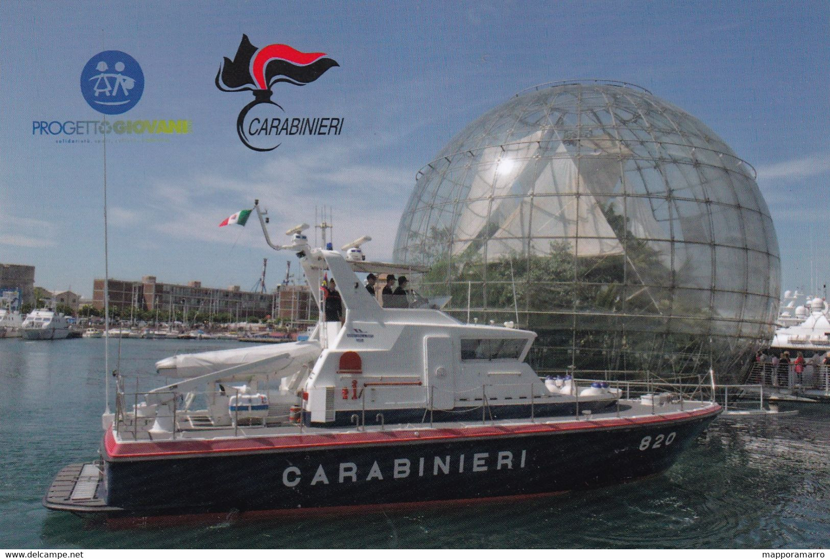 CARABINIERI - PORTO ANTICO DI GENOVA 2009 - CARTOLINA FG- - Other & Unclassified