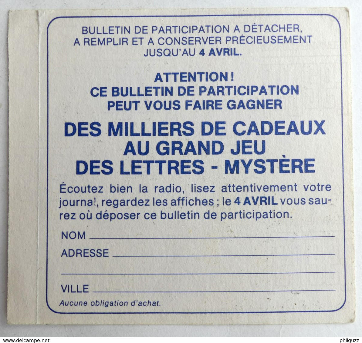 AUTOCOLLANT JEU DES LETTRES MYSTERE WALT DISNEY R Donald 70's - Autocollants