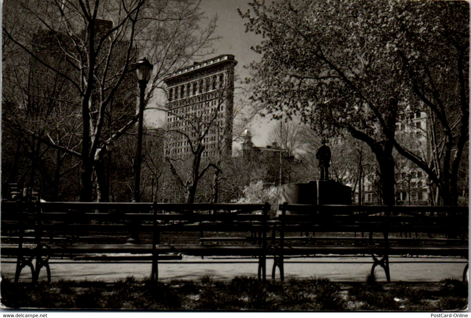 13526 - USA - New York , Flatiron Building - Gelaufen 1993 - Manhattan