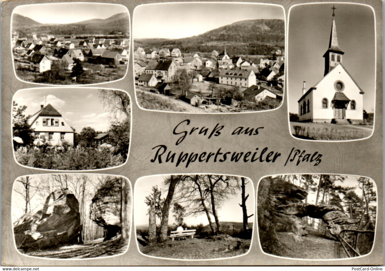 13558 - Deutschland - Ruppertsweiler , Pfalz , Mehrbildkarte - Gelaufen - Pirmasens